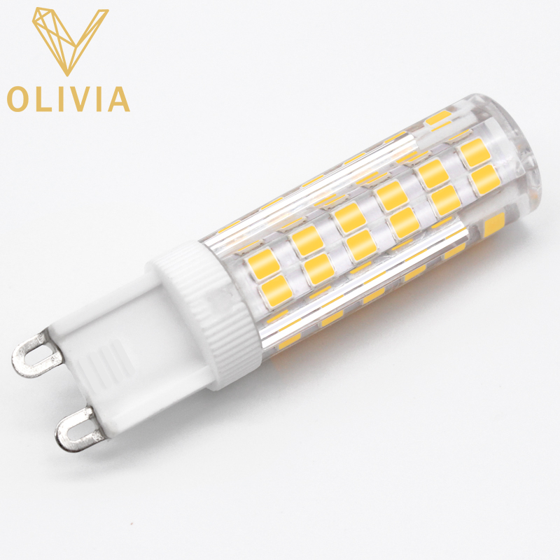 New High Power G9 Led Lamp 120/230V 6W G9 Base Led Light Bulb
