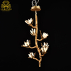 Italian Liquid Modern Crystal Luxury Chandelier Ceiling Indoor Lighting 