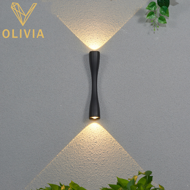 Outdoor Wall Light Aluminum Material High Quantity Waterproof Modern Style 6W S/M
