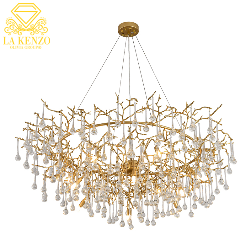 Italian Liquid Water Drops G9 Modern Pendant Lamp 