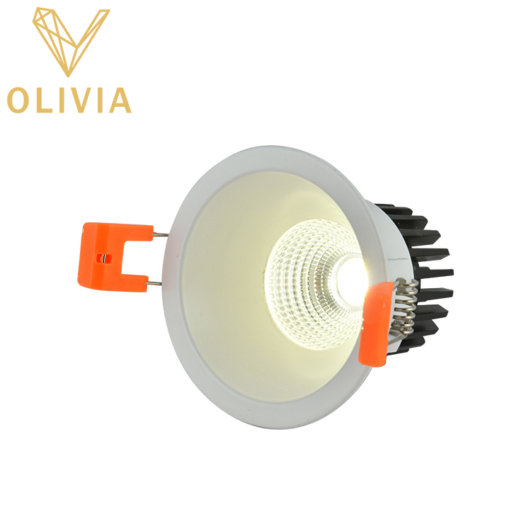 New Design Aluminum COB 7W Ceiling Indoor LED Spot Light 75mm