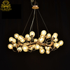 Italian Liquid Crystal Ball Modern Pendant Lamp 