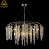 Italian Liquid Modern Lamp K9 Crystal Chandelier Luxury