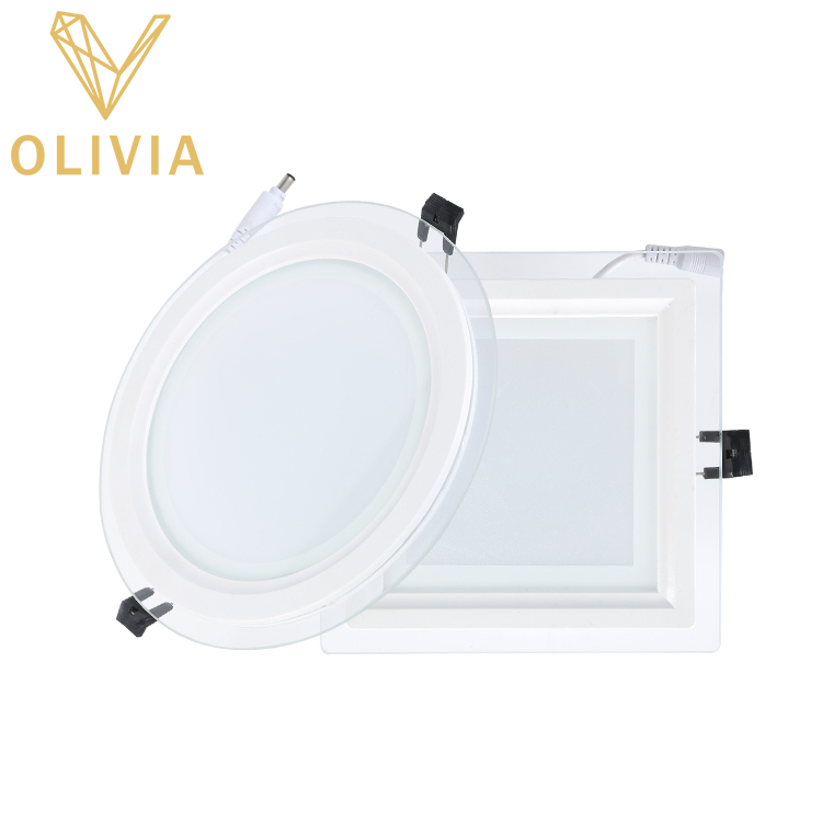 LED SMD 5730 Glass Panel Light RND