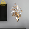 Italian Liquid Twigs Kapok Modern Wall Lamp 